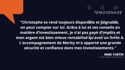 Témoignage : « Mme Vartin et la gestion de patrimoine immobilier avec Merity »